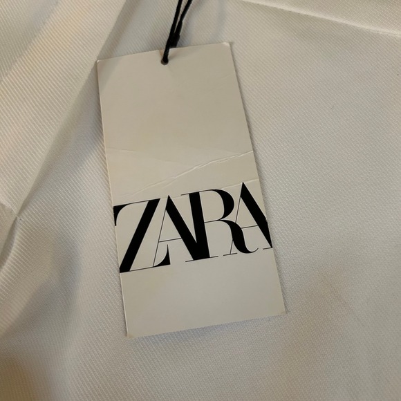 Zara Cream Women's Bermuda Shorts - Picture 2 of 13